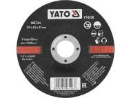 Disc Debitat Metal 125X8.0X22Mm