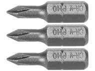 Set 3 Biți 1/4'' Ph0X25Mm