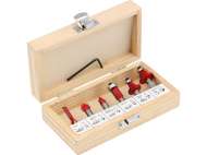 Set 6 Freze Pentru Lemn, Prindere 8Mm