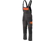 Pantaloni De Lucru Cu Pieptar, Andesite, Mărimea, L/Xl