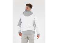 Jacheta Fleece Cu Gluga Sarna Alba 3Xl