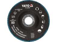 Târgă Pentru Șlefuit Inox P80 125Mm (1 Buc.) Albastră