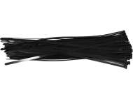 Coliere Plastic 350X7.6Mm, 50 Buc, Negru