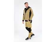 Jacheta Fleece Cu Gluga Sarna Kaki Xl