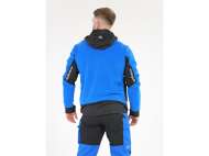 Jacheta Fleece Gluga Sarna Albastra. Xl