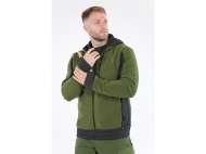 Jacheta Fleece Cu Gluga Sarna Verde L