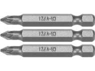 Set 3 Biți 1/4'' Pz1X50Mm
