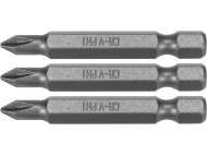 Set 3 Biți 1/4'' Ph1X50Mm