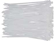 Colier Plastic Reutilizabil 3,6X150Mm, 100 Buc, Alb