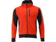 Jacheta Fleece Cu Gluga Sarna Rosie 3Xl