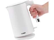 Fierbător Electric 1,5L Alb, Cool Touch