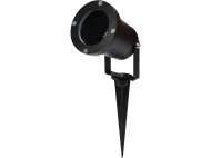Reflector Gu10 Cu Suport Negru De Aluminiu