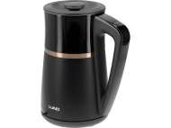 Fierbător Electric 1,7L, Controlul Temperaturii, Negru