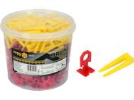 Sistem Nivelare Plăci 3Mm 300 Clips + 100 Pene