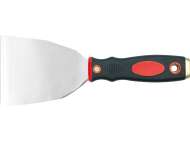 Șpaclu Din Oțel Inoxidabil, Mâner Bicolor Cu Inserție De Alamă, 10Cm