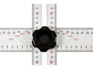 Echer Tip ''T'' Reglabil, Aluminiu, 600Mm