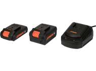 Set 2 Acumulatori (4Ah+2Ah) Și Încărcător Pentru Gama Sthor 20V