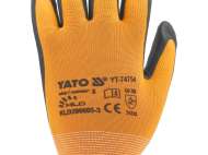 Mănuși Protecție Nylon+Nitril, 10