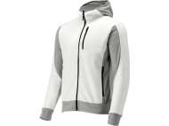 Jacheta Fleece Cu Gluga Sarna Alba 2Xl