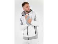 Jacheta Fleece Cu Gluga Sarna Alba 2Xl