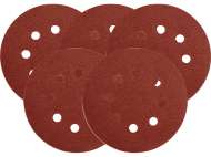 Discuri Abrazive Cu Orificii 125Mm, P40, 5 Buc