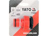 Adaptor Robinet/Furtun 1"-3/4"Debit Mare