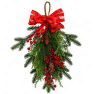 Decoratiune Craciun De Perete 50x30cm Sytt-0926245