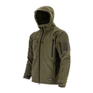 Jacheta Polar Impermeabila Cu Gluga / Kaki - S