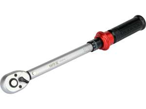 <Em>Cheie Dinamometrică 3/8" Gamă 10-60Nm Mâner Din Plastic Toleranță 3%</Em>