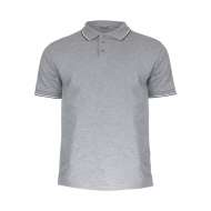 Tricou Bumbac Polo Subtire / Gri - 2Xl