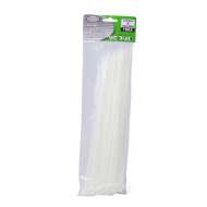 Set de 100 buc  Coliere de Plastic, 300 mm x 3,6 mm,culoare alb,Hofftech,rezistente UV 
