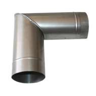 Cot Drept, Inox - 120 Mm