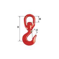 Carlig Zincat Securizat Rotativ 1000kg / 33mm/24mm
