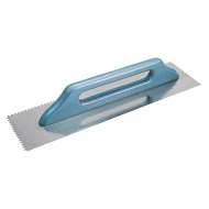 Gletuitor Inox Dintat Cu Maner Lemn 380x130/8mm