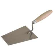 Mistrie Otel Trapezoidala Cu Maner Lemn 130x90x75mm
