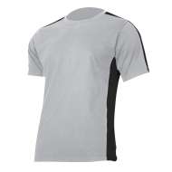 Tricou Bumbac Multicolor / Gri-negru - L