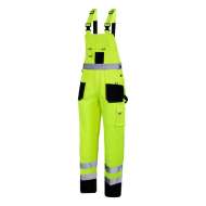 Salopeta Reflectorizanta Intarita / Verde - 2xl