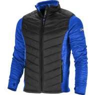 Jacheta Cu Imprimeu Si Matlasare / Albastru-negru - 2xl