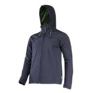 Jacheta Elastica Cu Gluga / Negru - 3xl