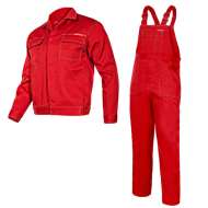 Costum Lucru Subtire / Rosu - S/h-164