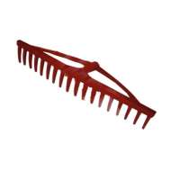 Grebla Plastic Cu Intaritura 600x80mm / 18 Dinti