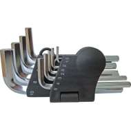Chei Hexagonale Cr-V Set 10 (1.5-10 Mm)