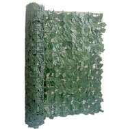 Gard Decorativ Artificial Frunze Artar Inchis 1.0X3.0 M