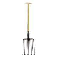 Furca Pentru Cartofi Cu Maner Lemn Tip-t 275x370/1370mm