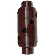 Recuperator Caldura Rotund Emailat Maro - 120 Mm (Ht)