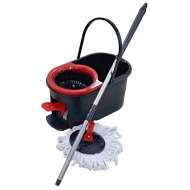 Galeata 12 L Cu Pedala + Mop Rotativ Cu Coada