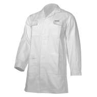 Halat Lucru Bumbac / Alb - L