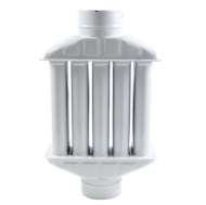 Recuperator Caldura Emailat Alb 0.4 Mm - 120 Mm