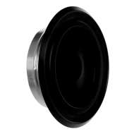 Rozeta Negru Mat 120 Mm