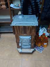 Soba turn 3 randuri cu plita stut si cu mana curenta 